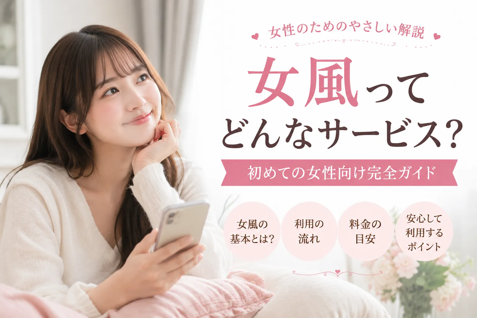 【初めての女性向け】女風の利用手順完全ガイド